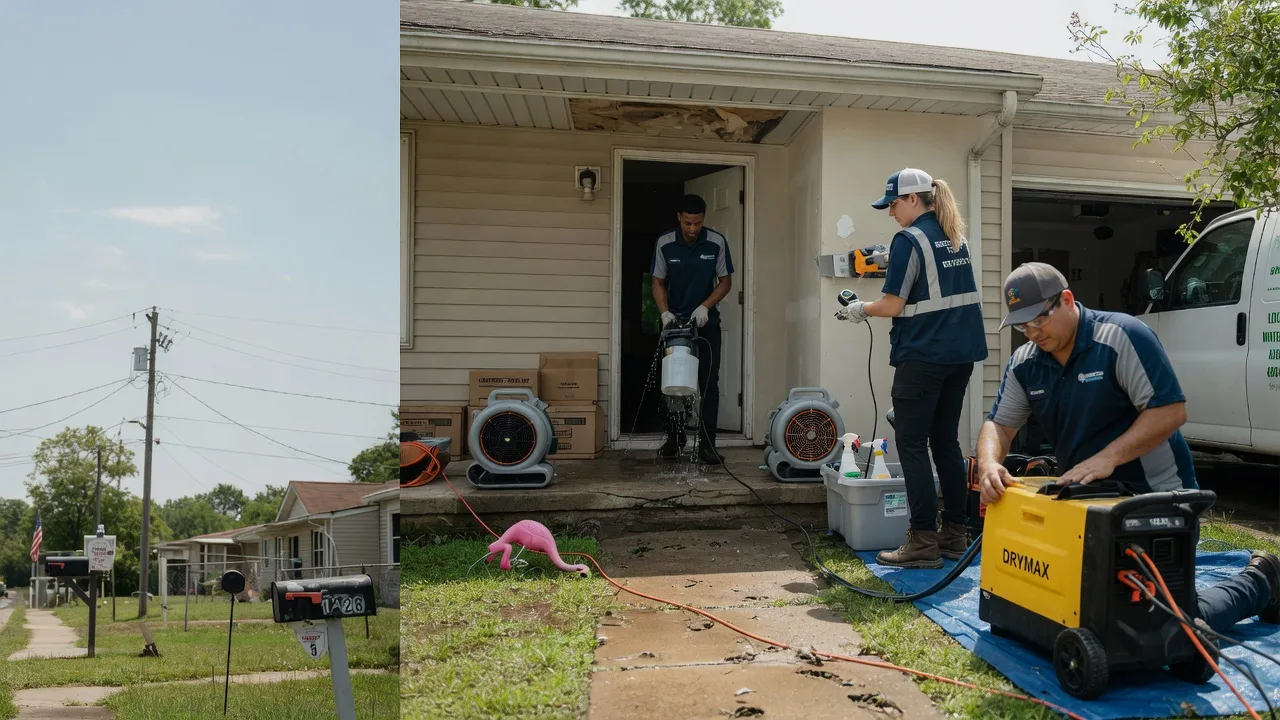 Storm Damage Water Removal in West Portsmouth, OH near me
